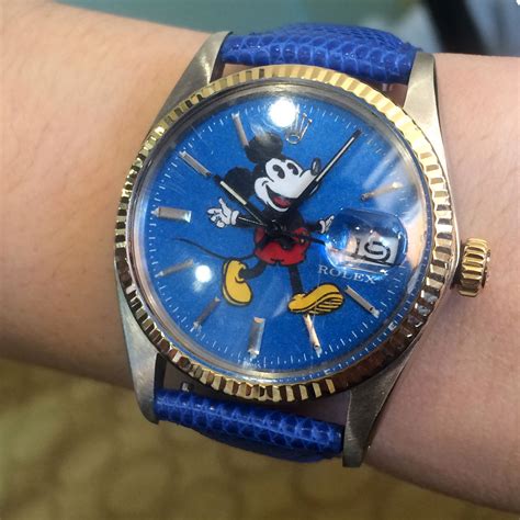 rolex mickey mouse watch history|rolex mickey mouse dials.